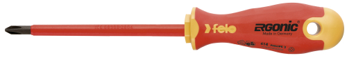 Отвёртка ERGONIC диэлектр., серия 414, PH 2 FELO 414 203 90