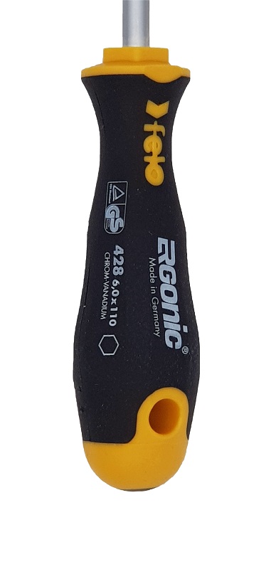 Отвёртка серия 428 Ergonic M-TEC, торцевой ключ 6х110 FELO 428 060 30