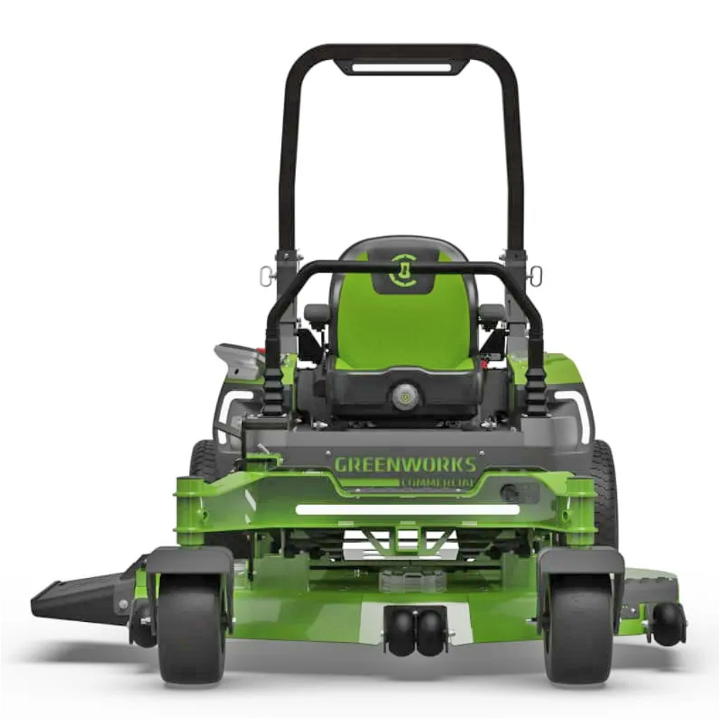 Райдер садовый 152 см с нулевым радиусом разворота аккумуляторный Greenworks 82V ZTC152 7405107, бесщеточный, с АКБ 24 кВтч