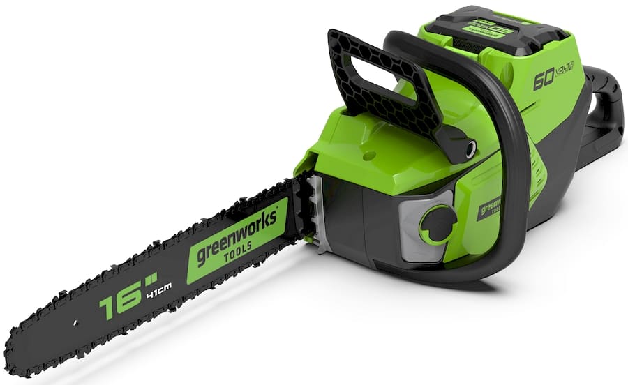 Пила аккумуляторная цепная Greenworks 40 см 60V GD60CS40, бесщёточная, без АКБ и ЗУ