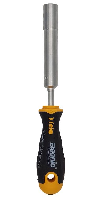 Отвёртка серия 428 Ergonic M-TEC, торцевой ключ 13х125 FELO 428 130 30