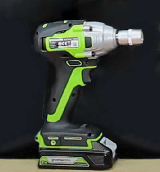 Гайковёрт ударный  аккумуляторный Greenworks 24V 400Нм GD24IW400 3802907, бесщёточный, без АКБ и ЗУ