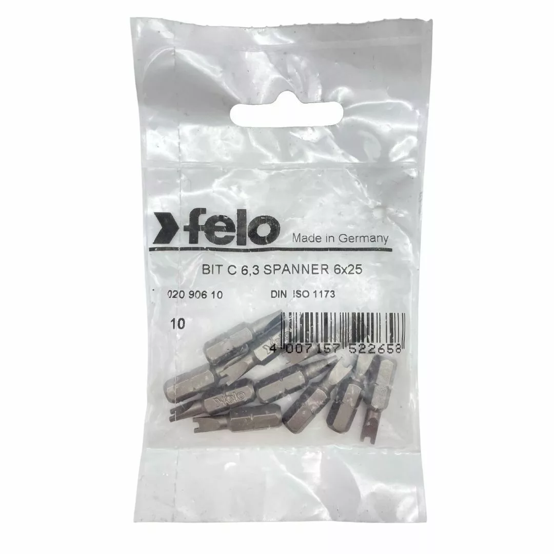 Бита Spanner 6 серия Industrial, 10 шт FELO 02090610