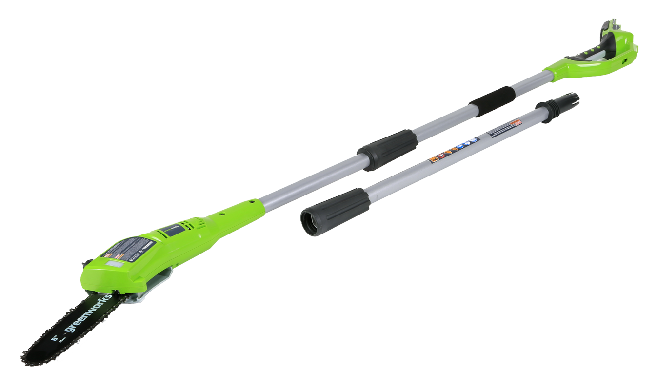 Высоторез – сучкорез аккумуляторный Greenworks 20 см 24V G24PS20, без АКБ и ЗУ