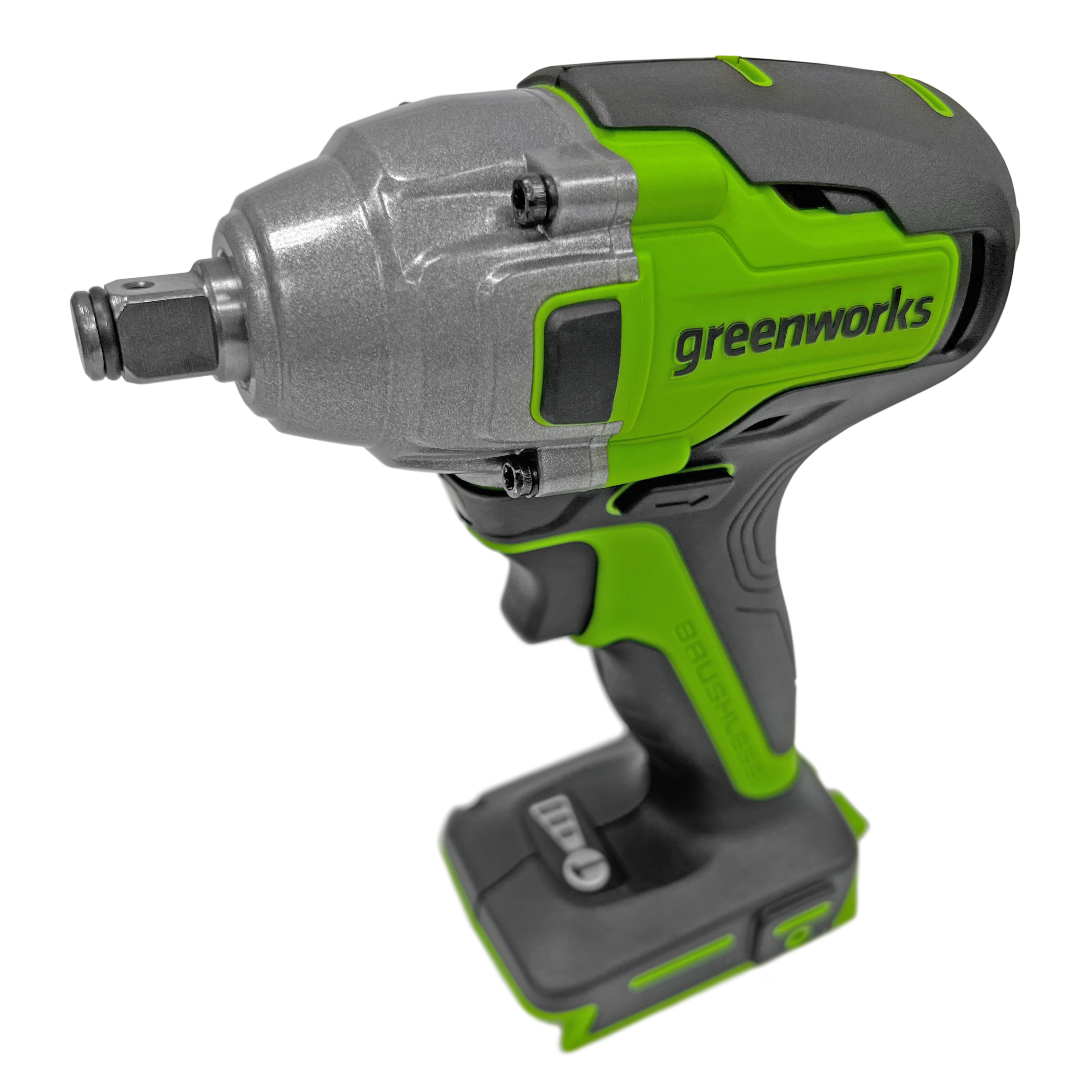 Гайковёрт ударный  аккумуляторный Greenworks 24V 400Нм GD24IW400 3802907, бесщёточный, без АКБ и ЗУ