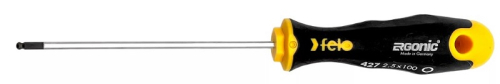 Отвертка шестигранный ключ 2,5 мм с шаровым окончанием FELO 427 253 40