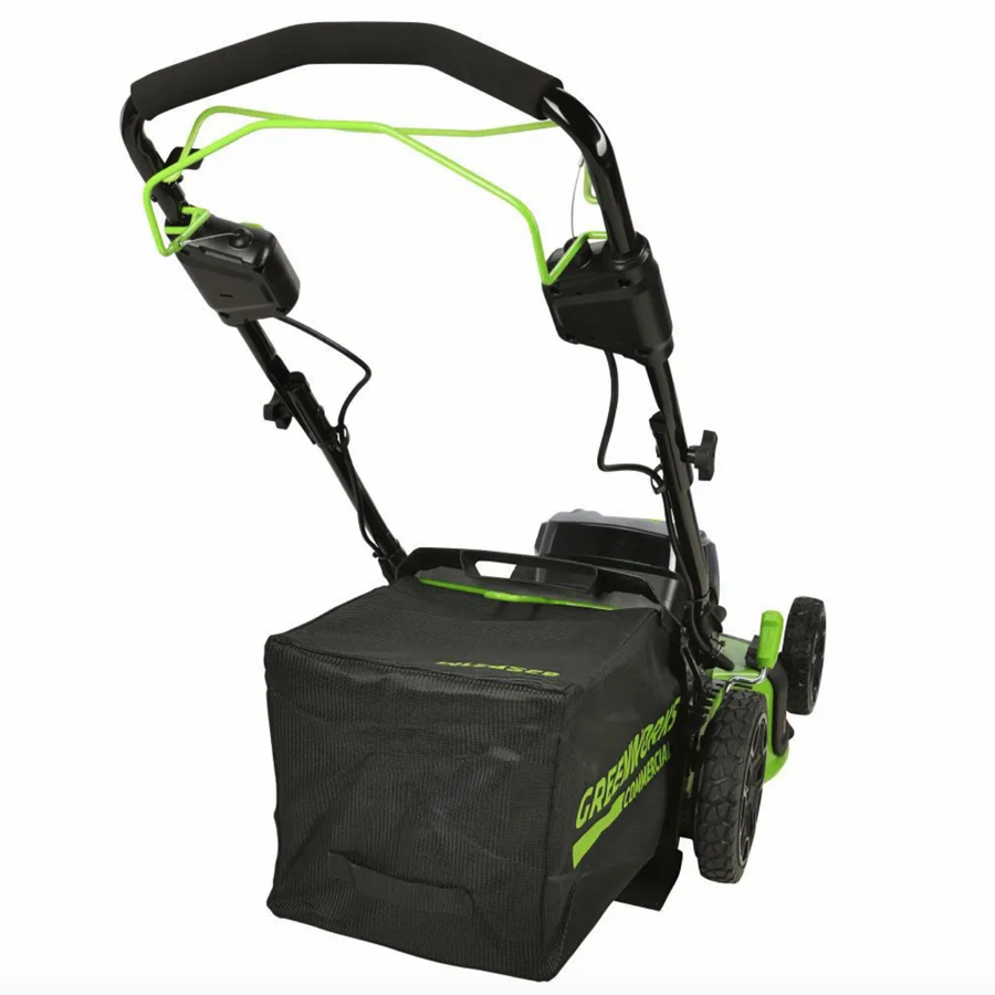 Газонокосилка самоходная аккумуляторная 51 см Greenworks 82V GC82LM51SP2 2515907, бесщёточная, без АКБ и ЗУ