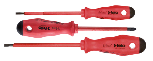 Набор диэлектрич. отверток 3 шт., серия 513 FELO 513 931 14