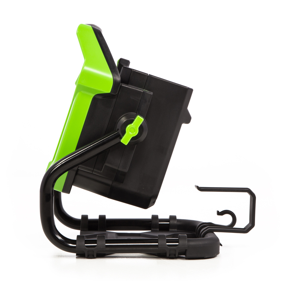 Прожектор светодиодный (2500 лм) аккумуляторный Greenworks гибрид 82V/220-240V G82WLH 3504007, без АКБ и ЗУ