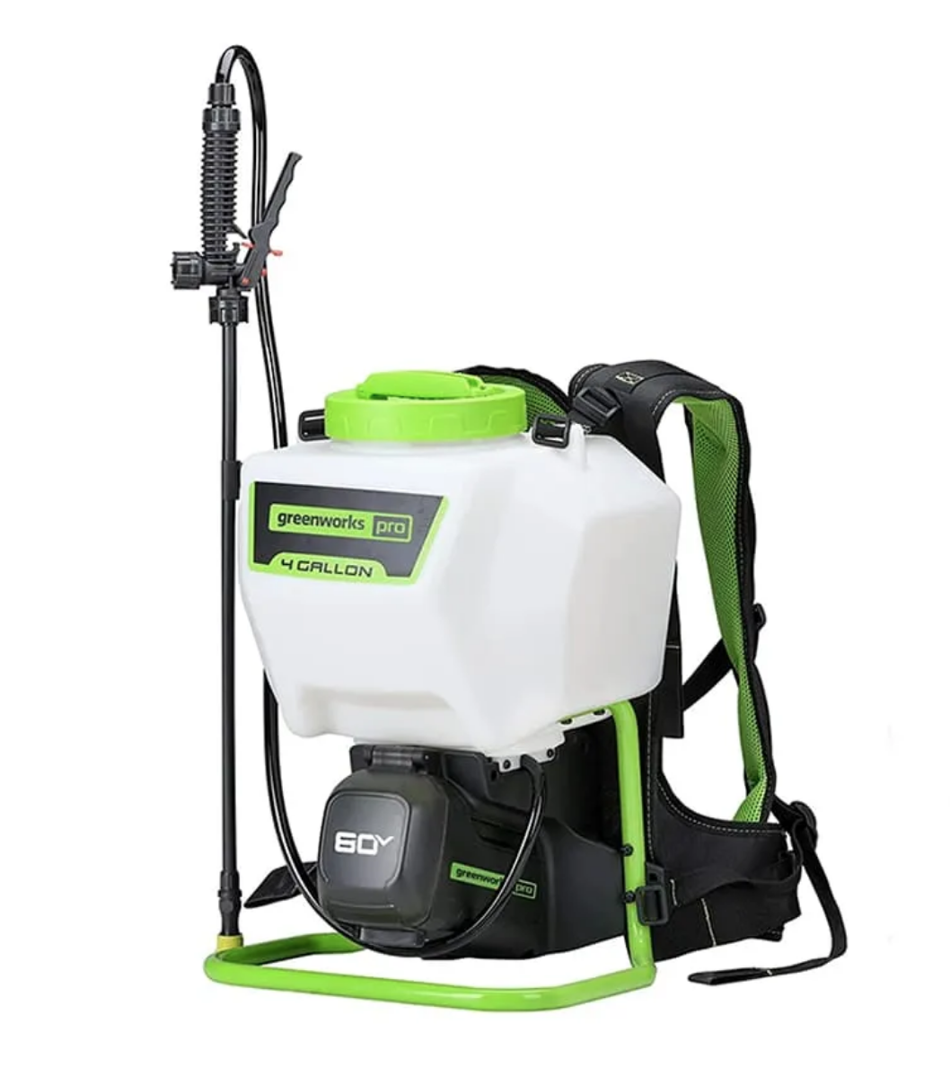 Опрыскиватель садовый аккумуляторный Greenworks 60V GW-BPS60 5300107, без АКБ и ЗУ