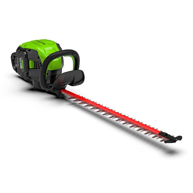 Кусторез аккумуляторный 61 см Greenworks 60V GD60HT, бесщеточный, без АКБ и ЗУ