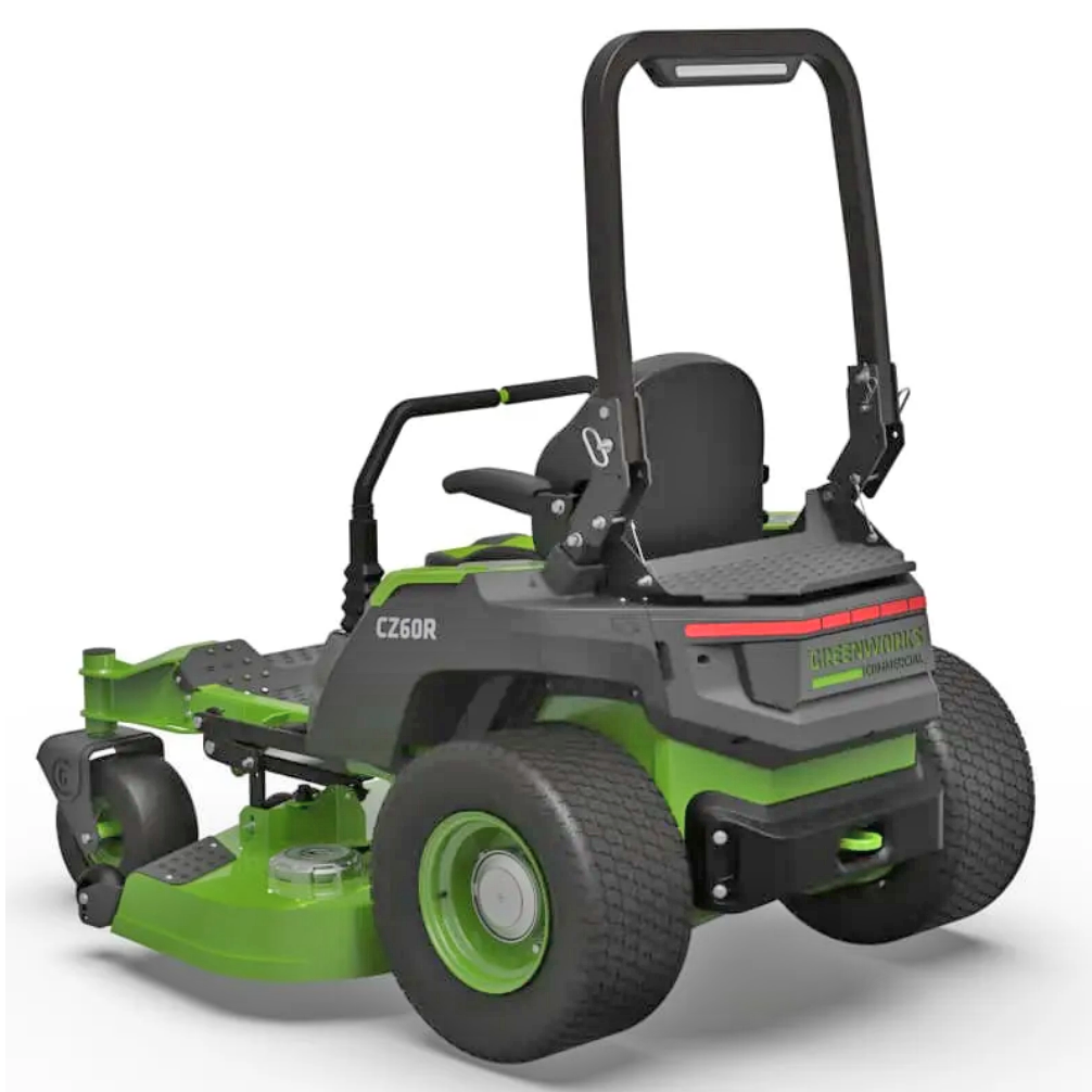 Райдер садовый 152 см с нулевым радиусом разворота аккумуляторный Greenworks 82V ZTC152 7405107, бесщеточный, с АКБ 24 кВтч