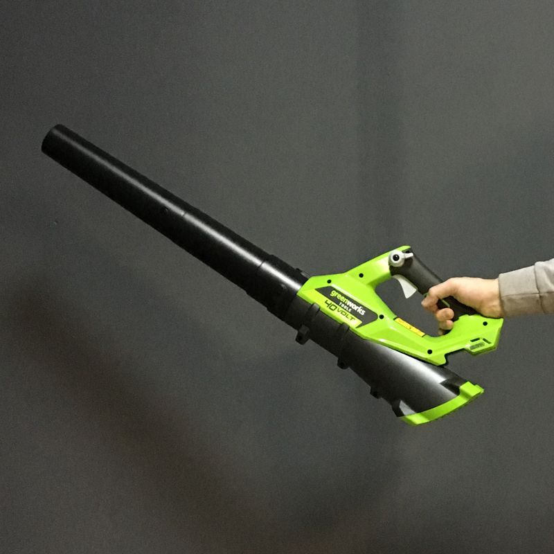 Воздуходув аккумуляторный 177 км/ч Greenworks 40V G40AB 2400807, без АКБ и ЗУ