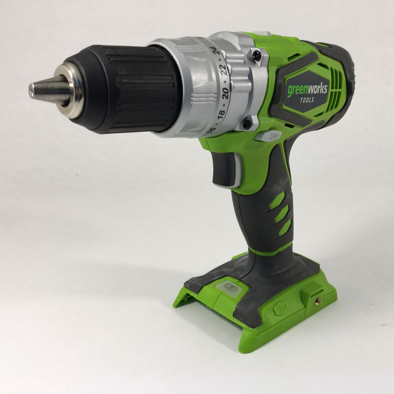 Дрель-шуруповёрт ударная аккумуляторная Greenworks 24V G24CD