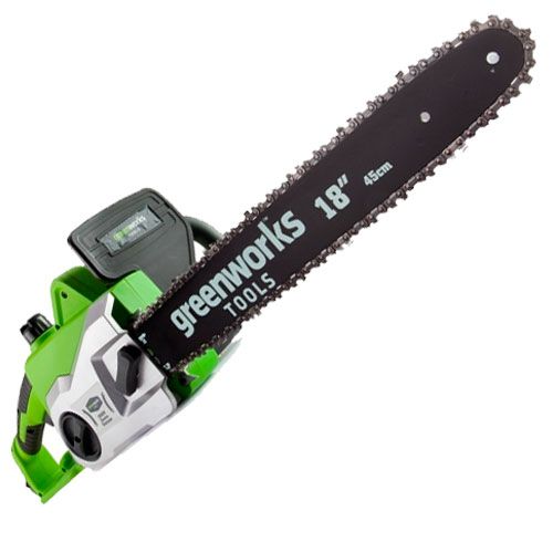 Пила электрическая цепная Greenworks 45 см 2000W GCS2046 20037