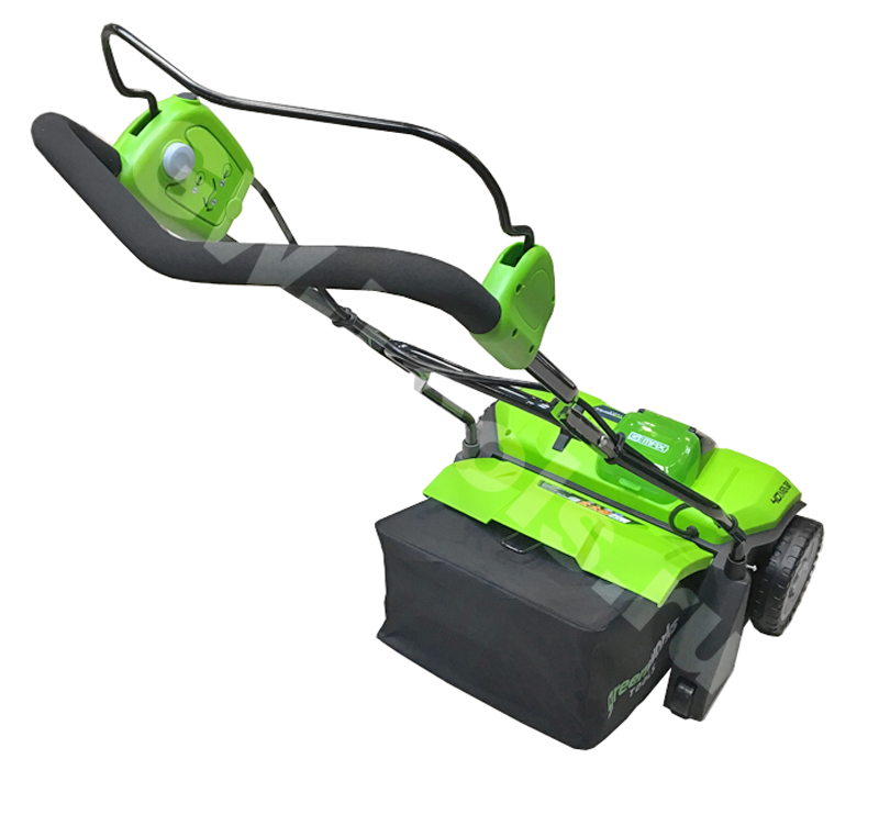 Аэратор-вертикуттер аккумуляторный 35 см Greenworks 40V, без АКБ и ЗУ