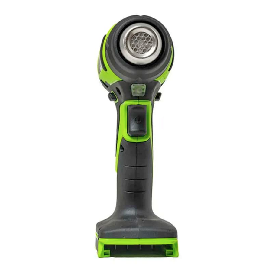 Технический фен аккумуляторный Greenworks 24V G24HG 3400207, без АКБ и ЗУ