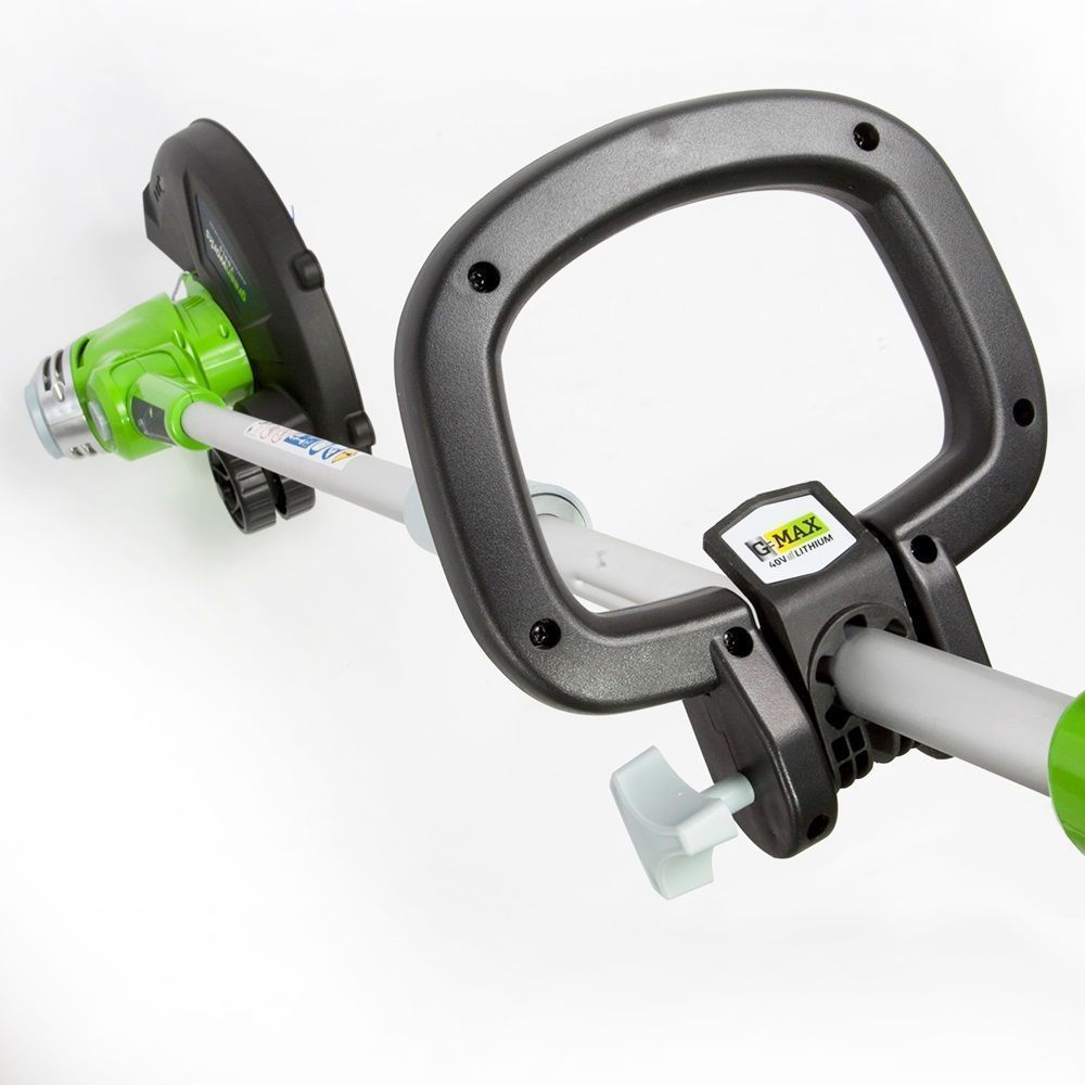 Триммер аккумуляторный с поворотной головой Greenworks 30 см 40V G40LT30, без АКБ и ЗУ