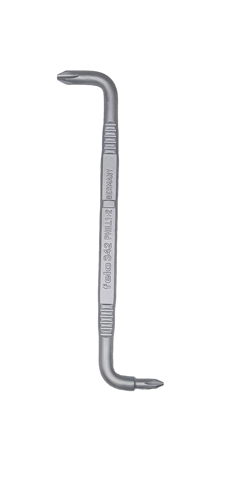 Отвёртка Z-образная, РН1+РН2, серия 342 FELO 342 120 00